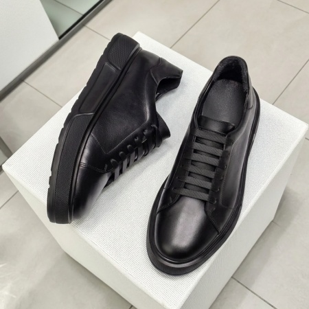 Pantofi casual barbati negri din Piele naturala TOM11, 3, modlet.ro