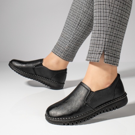 Pantofi casual dama negri DORA25, 3, modlet.ro