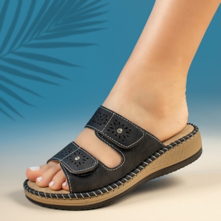 Papuci casual dama cu perforatii nergi ZEF13593