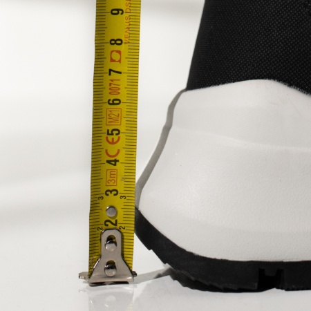 Ghete dama cu talpa groasa albe MOD14082, 4, modlet.ro