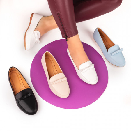 Mocasini dama cu talpa joasa negri MOD10152, 2, modlet.ro