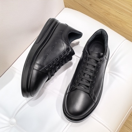 Incaltaminte barbati, Pantofi casual barbati negri din Piele naturala MOD13300, modlet.ro