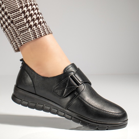 Pantofi casual dama cu scai negri MOD11937, 3, modlet.ro