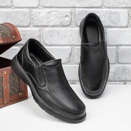 produse sf(NU ACTIVATI), Pantofi casual negri barbati MOD11224, modlet.ro