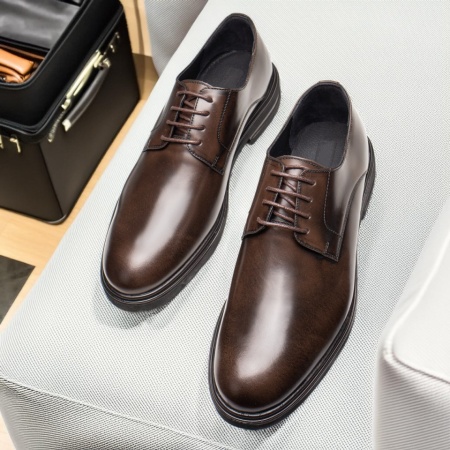 Plateste Jumatate!, Pantofi eleganti maro barbati din Piele naturala MOD11905, modlet.ro