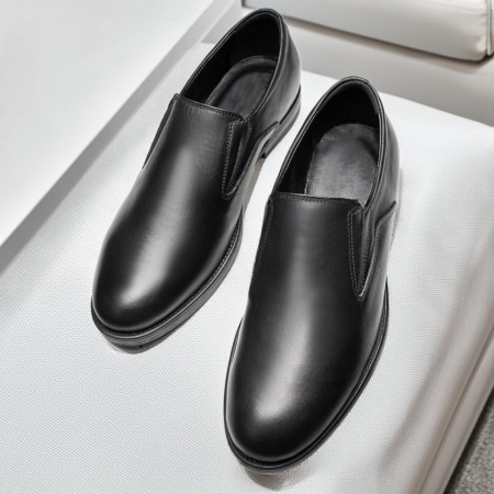 REDUCERI INCALTAMINTE, Pantofi eleganti negri barbati din Piele naturala MOD11894, modlet.ro