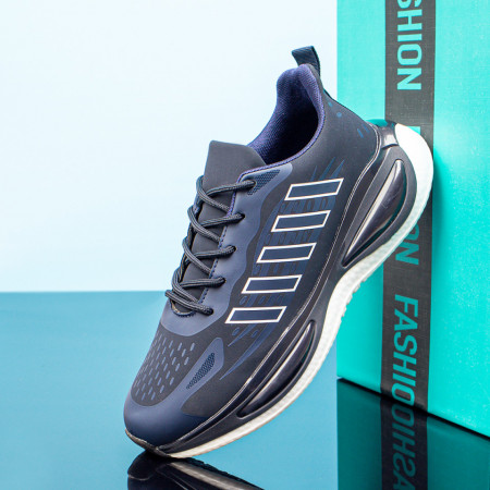 REDUCERI INCALTAMINTE, Pantofi sport barbati albastri MOD10347, modlet.ro
