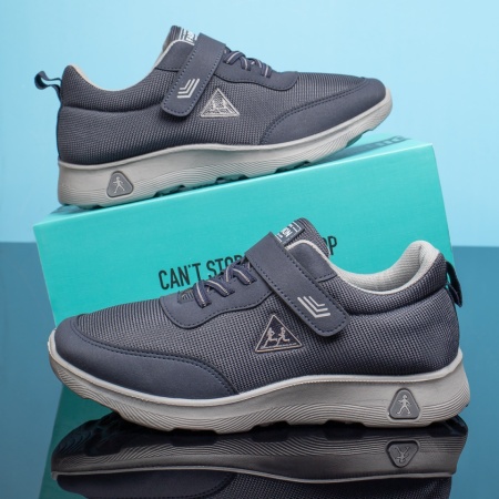 Incaltaminte barbati, Pantofi sport barbati cu siret si scai albastri MOD13222, modlet.ro