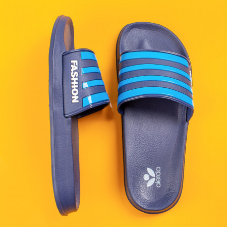 Papuci de plaja barbati albastri MDL09358