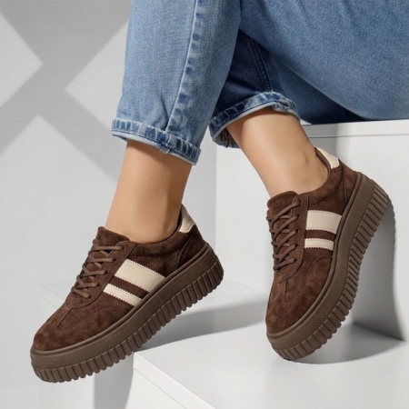 Sneakers dama maro suede NINA4, 2, modlet.ro