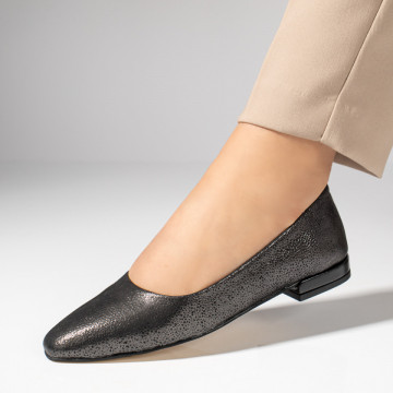 Balerini dama negru sidef din Piele naturala MOD11539, 1, modlet.ro
