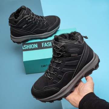 Ghete barbati cu siret negre MOD14110, 2, modlet.ro