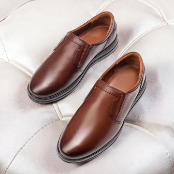 Pantofi barbati casual maro din Piele naturala MOD11277, 2, modlet.ro