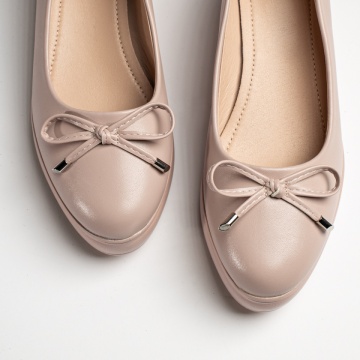 Pantofi casual dama cu platforma si fundita bej deschis MOD13373, 2, modlet.ro