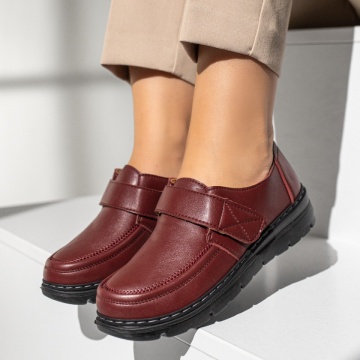 Pantofi casual dama rosii MOD13983, 2, modlet.ro