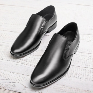 Pantofi eleganti barbati negri din Piele naturala MOD13075, 3, modlet.ro