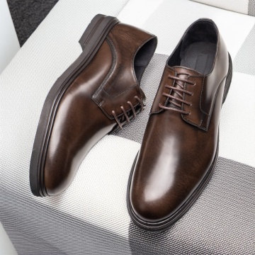 Pantofi eleganti maro barbati din Piele naturala MOD11905, 2, modlet.ro