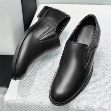 Pantofi eleganti negri barbati din Piele naturala MOD11894, 2, modlet.ro