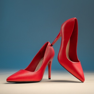 Pantofi Stiletto dama rosii MOD06128, 4, modlet.ro