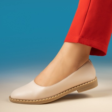 Balerini dama bej MOD03589, 3, modlet.ro