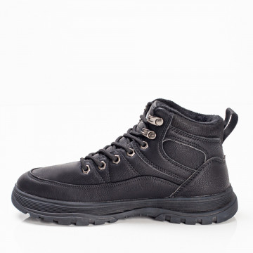 Ghete sport unisex negre cu siret MOD07363, 2, modlet.ro