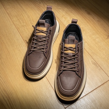 Pantofi casual barbati cu siret elastic maro MOD13026, 2, modlet.ro