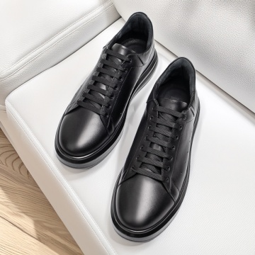 Pantofi casual barbati negri din Piele naturala MOD13300, 3, modlet.ro
