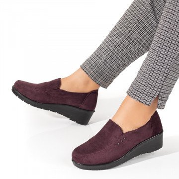 Pantofi casual dama mov MOD10087, 3, modlet.ro