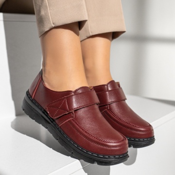 Pantofi casual dama rosii MOD13983, 3, modlet.ro