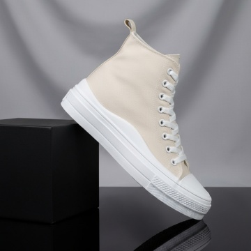 Tenisi dama cu talpa groasa bej MOD07978, 3, modlet.ro