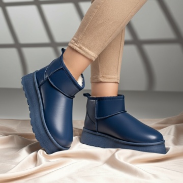 Cizme scurte dama albastre MOD12592, 2, modlet.ro