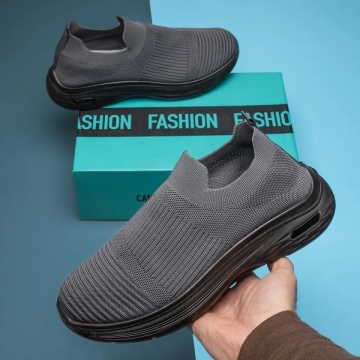 CUPON, Espadrile barbati din material textil gri inchis DAN5, modlet.ro