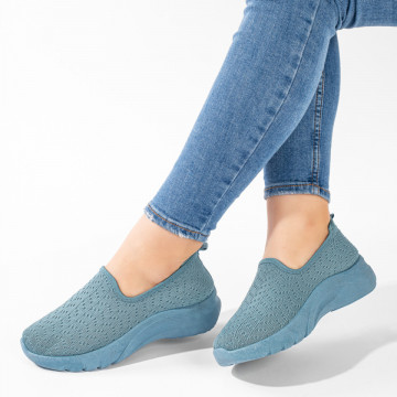 Espadrile dama sport albastre EMA4, 4, modlet.ro