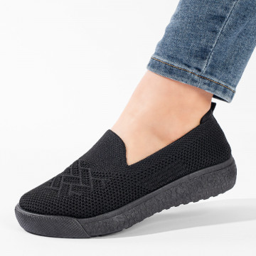 Espadrile dama sport negre ZEF11164, 1, zeforia.ro