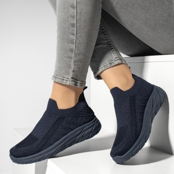 Espadrile sport dama din material textil albastre MOD13176, 2, modlet.ro
