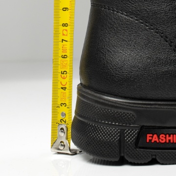 Ghete dama cu fermoar negre MOD12205, 4, modlet.ro