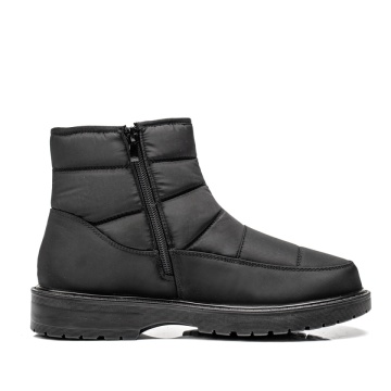 Ghete negre cu fermoar din fas MOD14159, 2, modlet.ro