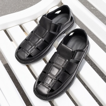 Pantofi barbati casual negri din Piele naturala MOD13780, 2, modlet.ro