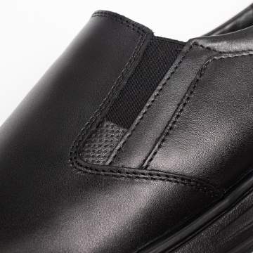 Pantofi casual barbati negri din Piele naturala MOD12658, 4, modlet.ro