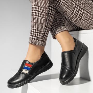 Pantofi casual dama, Pantofi casual dama negri MOD14248, modlet.ro