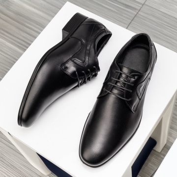 Pantofi eleganti barbati negri din Piele naturala NICU19, 2, modlet.ro