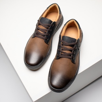 Pantofi maro barbati casual cu siret MOD06067, 4, modlet.ro