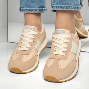 Pantofi sport dama cu siret roz MOD13018, 3, modlet.ro
