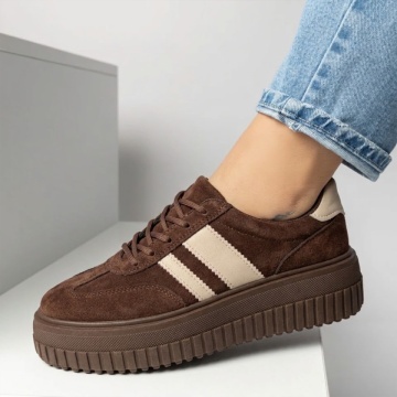 Sneakers dama maro suede NINA4, 3, modlet.ro