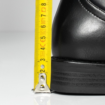 Cizme cu fermoar negre dama MOD06659, 4, modlet.ro