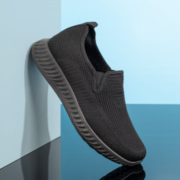 Espadrile negre barbati MOD11283, 1, modlet.ro