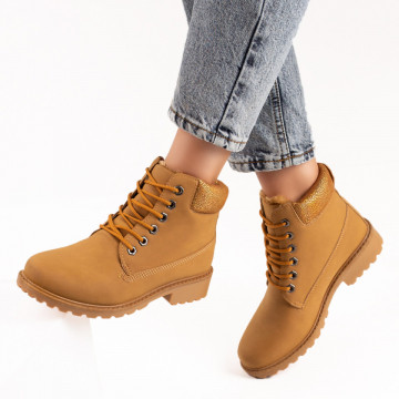 Ghete dama maro dama cu siret si talpa groasa MOD06357, 2, modlet.ro