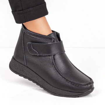 Ghete dama negre din Piele naturala MOD0288, 1, modlet.ro