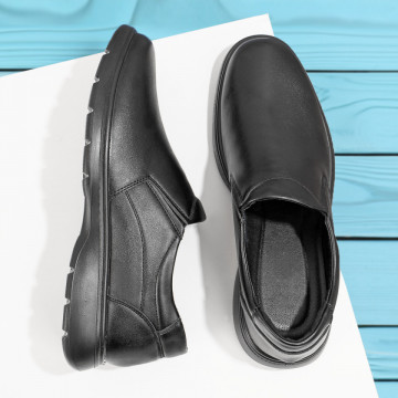 Pantofi casual negri barbati MOD11225, 3, modlet.ro