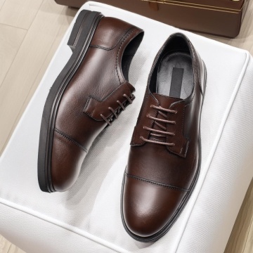 Pantofi maro barbati eleganti din Piele naturala MOD11909, 3, modlet.ro
